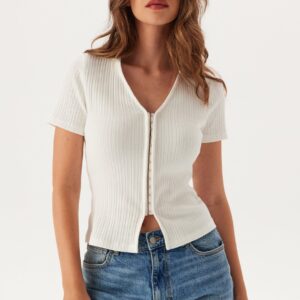 Short Sleeve Collar Top