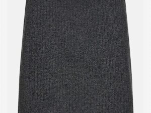 Sildebensmønstret jerseynederdel