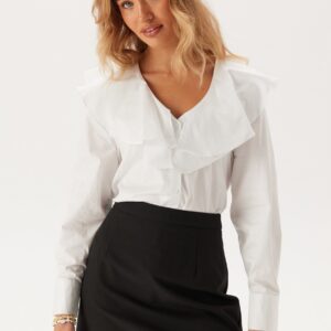 Slfisobel Ls Ruffled Shirt