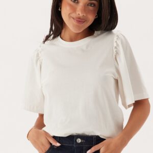 Slfpenelope 2/4 RUFFLE TEE NOO