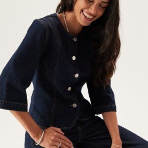 Slfvida-kori 3/4 SHORT DENIM J