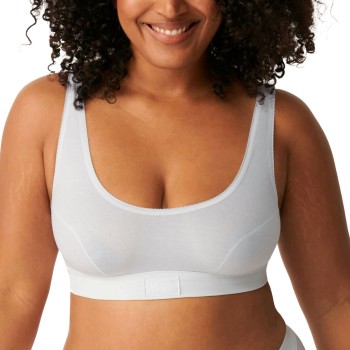 Sloggi BH 2P Double Comfort Top Hvid bomuld 38 Dame Sloggi BH 2P Double Comfort Top Hvid bomuld 38 Dame
