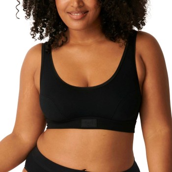 Sloggi BH 2P Double Comfort Top Sort bomuld 38 Dame Sloggi BH 2P Double Comfort Top Sort bomuld 38 Dame