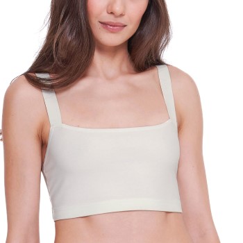 Sloggi BH GO Casual Top Hvid Small Dame Sloggi BH GO Casual Top Hvid Small Dame