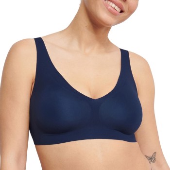 Sloggi BH ZERO Feel 2 0 Bralette Marineblå Small Dame Sloggi BH ZERO Feel 2 0 Bralette Marineblå Small Dame