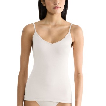 Sloggi GO Daily Cotton Spaghetti Top Elfenben bomuld Small Dame Sloggi GO Daily Cotton Spaghetti Top Elfenben bomuld Small Dame