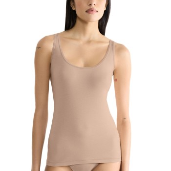 Sloggi GO Daily Cotton Tank Top Beige bomuld Small Dame Sloggi GO Daily Cotton Tank Top Beige bomuld Small Dame
