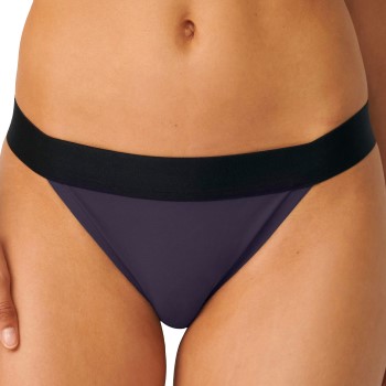 Sloggi Shore Tropical Gar Brazilian Bikini Brief Blå/Grå Medium Dame Sloggi Shore Tropical Gar Brazilian Bikini Brief Blå/Grå Medium Dame