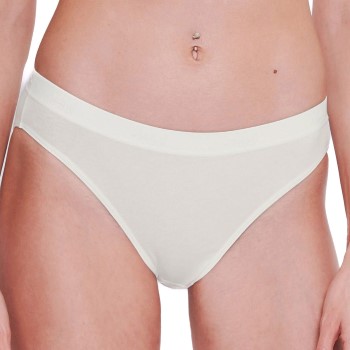 Sloggi Trusser 2P GO Casual High Leg Briefs Benhvid bomuld Small Dame Sloggi Trusser 2P GO Casual High Leg Briefs Benhvid bomuld Small Dame