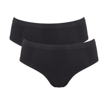 Sloggi Trusser 2P GO Sense Hipster Briefs Sort modal Small Dame Sloggi Trusser 2P GO Sense Hipster Briefs Sort modal Small Dame