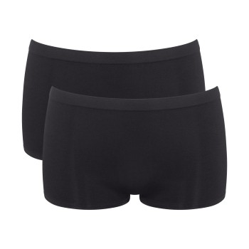 Sloggi Trusser 2P GO Sense Shorts Sort modal Small Dame Sloggi Trusser 2P GO Sense Shorts Sort modal Small Dame