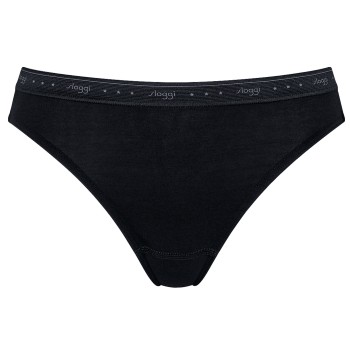 Sloggi Trusser 3P 24 7 100 Tai Briefs Sort bomuld 38 Dame Sloggi Trusser 3P 24 7 100 Tai Briefs Sort bomuld 38 Dame