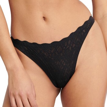 Sloggi Trusser ZERO Feel Bliss String Brief Sort Small Dame Sloggi Trusser ZERO Feel Bliss String Brief Sort Small Dame