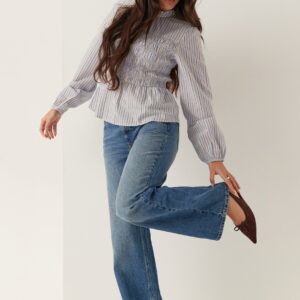 Smock Cotton Blouse
