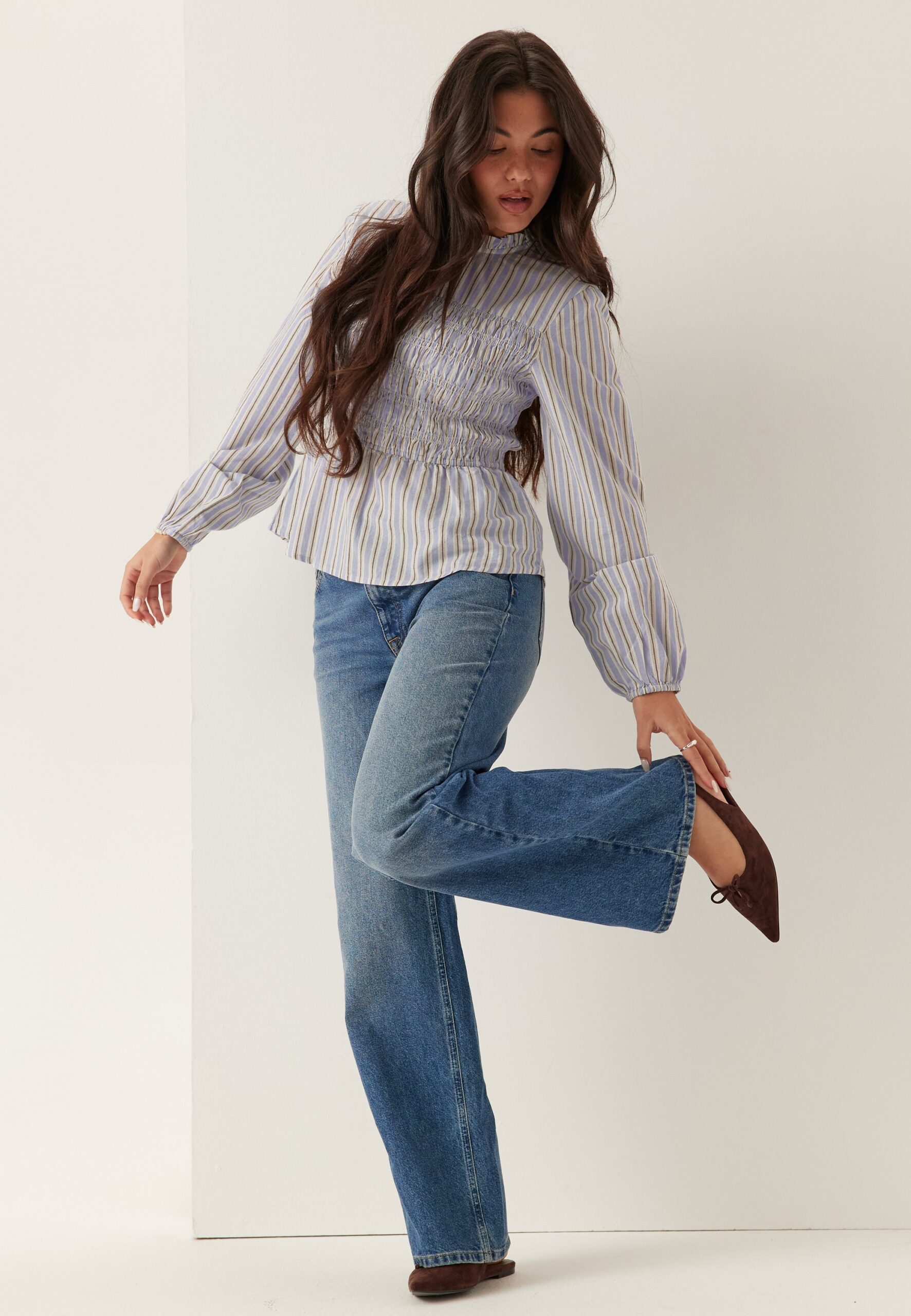 Smock Cotton Blouse Smock Cotton Blouse