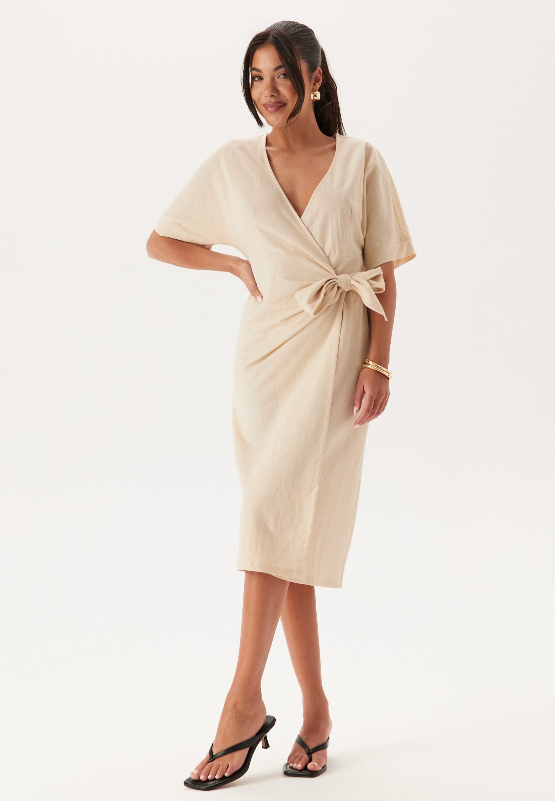 Soft Kimono Sleeve Dress Soft Kimono Sleeve Dress