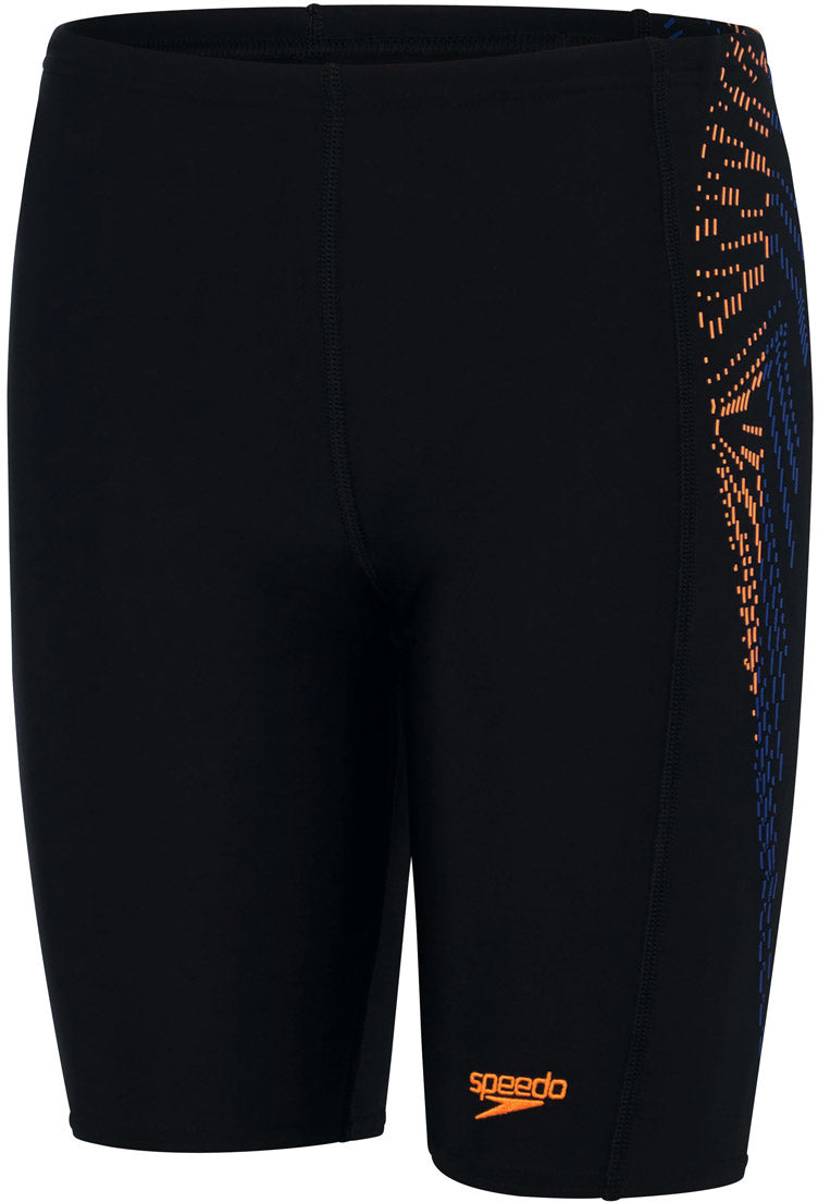 Speedo Panel Jammer Badebukser Herre 116 Sort Speedo Panel Jammer Badebukser Herre 116 Sort