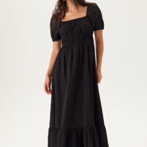 Square Neck Cotton Maxi Dress