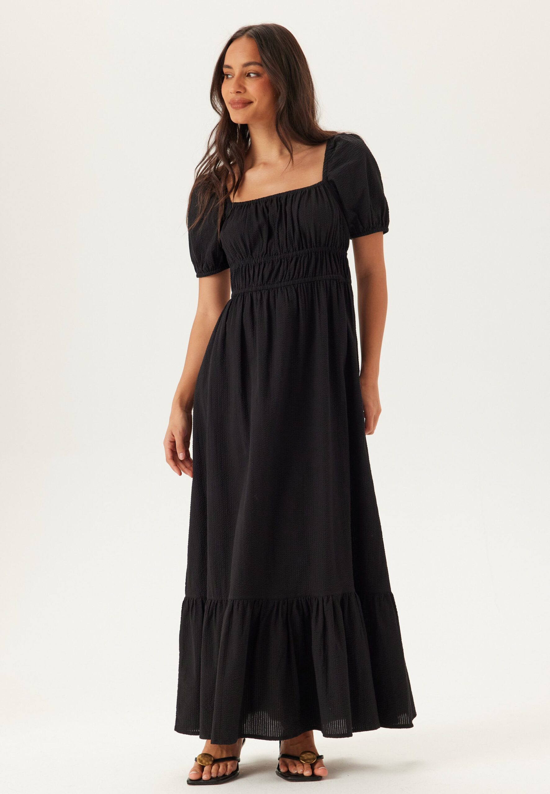 Square Neck Cotton Maxi Dress Square Neck Cotton Maxi Dress