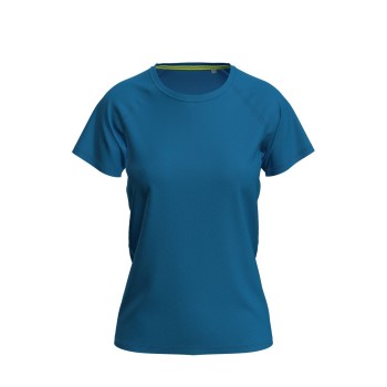Stedman Active 140 Raglan For Women Blå polyester Small Dame Stedman Active 140 Raglan For Women Blå polyester Small Dame