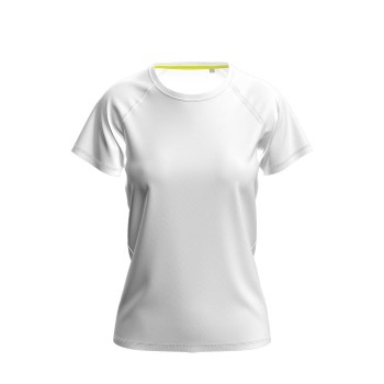 Stedman Active 140 Raglan For Women Hvid polyester Small Dame Stedman Active 140 Raglan For Women Hvid polyester Small Dame
