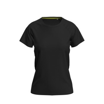 Stedman Active 140 Raglan For Women Sort polyester Small Dame Stedman Active 140 Raglan For Women Sort polyester Small Dame