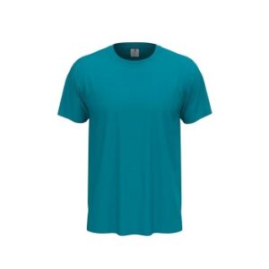 Stedman Classic Men T-shirt Himmelblå bomuld Small Herre