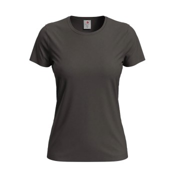 Stedman Classic Women T-shirt Mørkbrun bomuld Small Dame Stedman Classic Women T-shirt Mørkbrun bomuld Small Dame