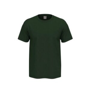 Stedman Comfort Men T-shirt Mørkgrøn bomuld Small Herre