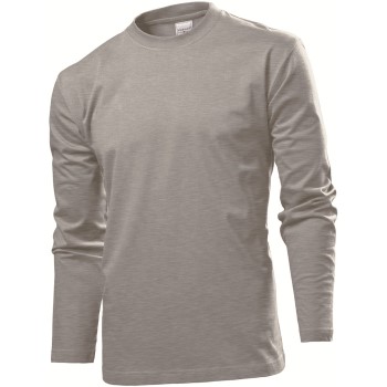 Stedman Comfort-T Long Sleeve Grå bomuld Small Herre Stedman Comfort-T Long Sleeve Grå bomuld Small Herre