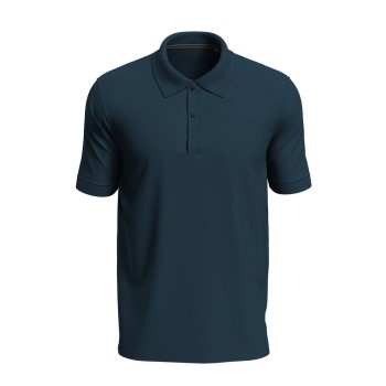 Stedman Henry Polo Short Sleeve Marineblå bomuld Small Herre Stedman Henry Polo Short Sleeve Marineblå bomuld Small Herre