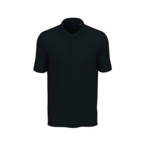 Stedman Lux Short Sleeve Polo Mørkblå bomuld Small Herre