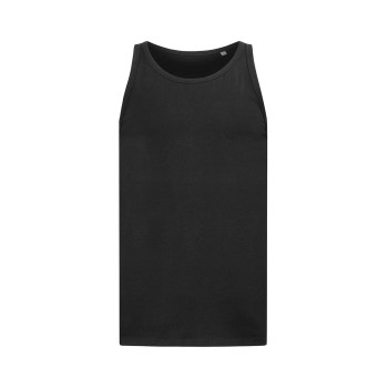 Stedman Tank Top For Men Sort bomuld Small Herre Stedman Tank Top For Men Sort bomuld Small Herre