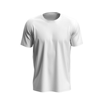 Stedman Unisex Lux T Hvid bomuld Small Stedman Unisex Lux T Hvid bomuld Small