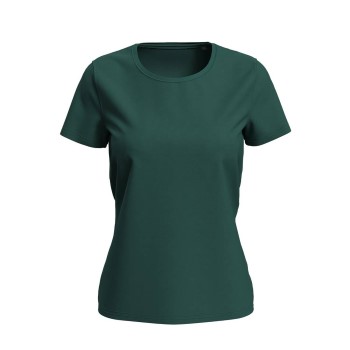 Stedman Women Lux T Mørkgrøn bomuld Small Dame Stedman Women Lux T Mørkgrøn bomuld Small Dame