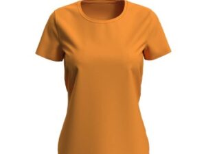Stedman Women Lux T Orange bomuld Small Dame