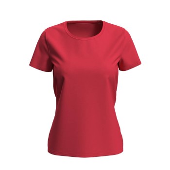 Stedman Women Lux T Rød bomuld Small Dame Stedman Women Lux T Rød bomuld Small Dame
