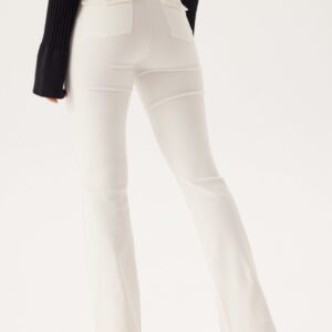 Stretchy Back Pocket Trousers