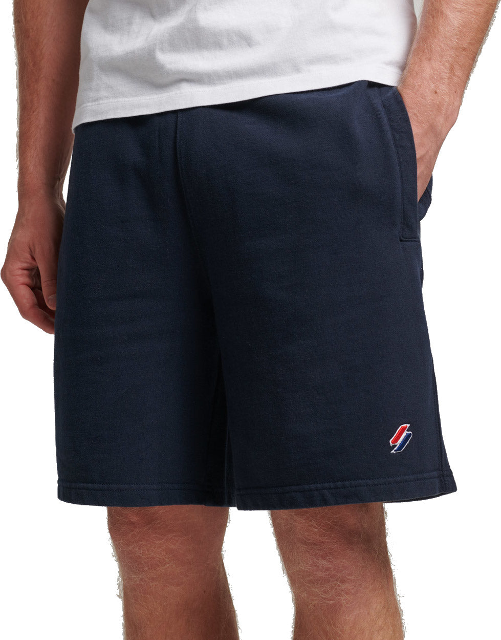 Superdry Code Sl Essential Shorts Herre M Blå Superdry Code Sl Essential Shorts Herre M Blå
