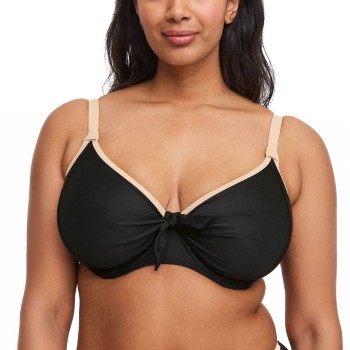 Swegmark Bahamas Bikini Underwire Bra Sort m Beige B 75 Dame Swegmark Bahamas Bikini Underwire Bra Sort m Beige B 75 Dame