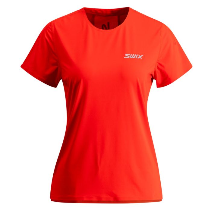 Swix Position Tee Str. L Rød Dame Swix Position Tee Str. L Rød Dame