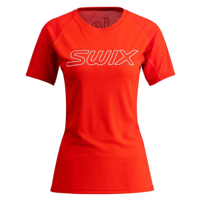 Swix RaceX Light SS Tee Str. L Rød Dame Swix RaceX Light SS Tee Str. L Rød Dame