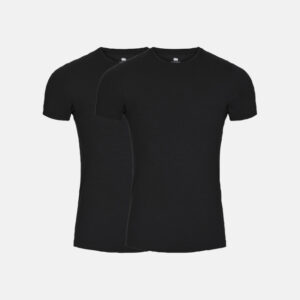 T-shirt 2-pak | Bambusviskose | Sort