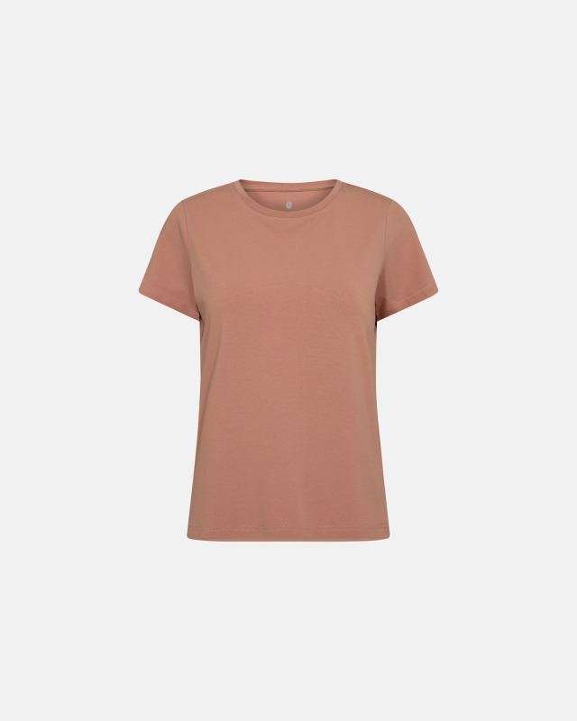 T-shirt | Bambusviskose | Fersken T-shirt | Bambusviskose | Fersken