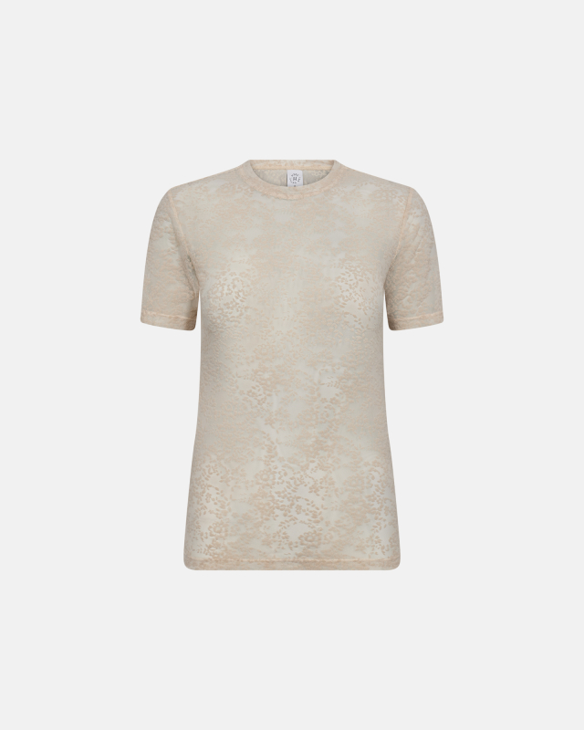 T-shirt "Blonde" | Polyamid | Creme T-shirt "Blonde" | Polyamid | Creme