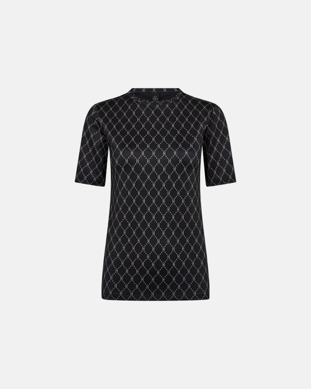 T-shirt "Logo" | Polyester | Sort T-shirt "Logo" | Polyester | Sort