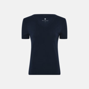 T-shirt v-neck | Bambusviskose | Navy
