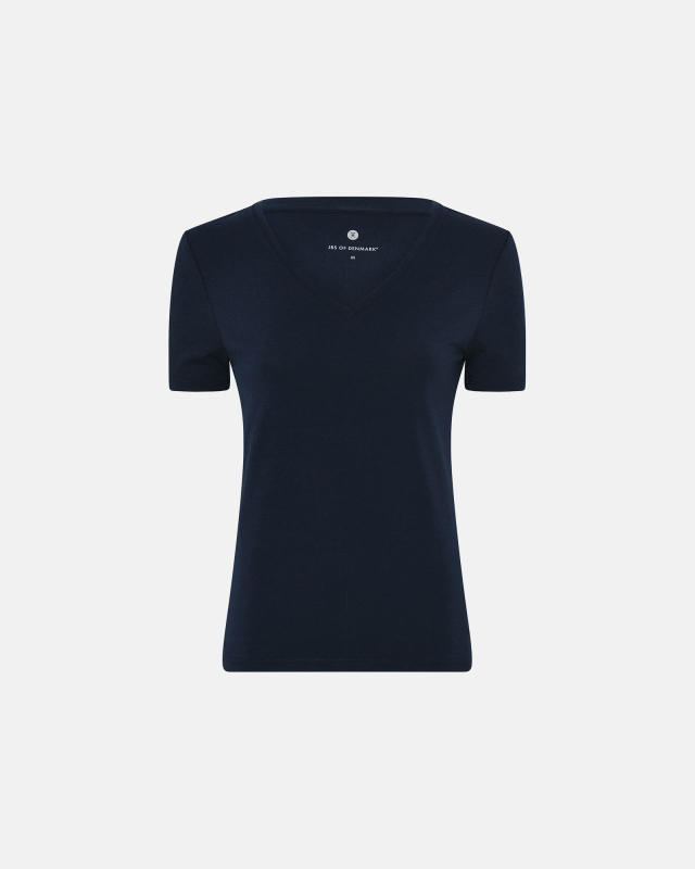 T-shirt v-neck | Bambusviskose | Navy T-shirt v-neck | Bambusviskose | Navy