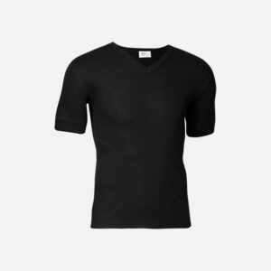 T-shirt "v-neck original" | 100% bomuld | Sort