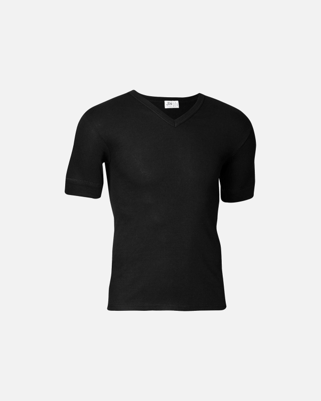 T-shirt "v-neck original" | 100% bomuld | Sort T-shirt "v-neck original" | 100% bomuld | Sort